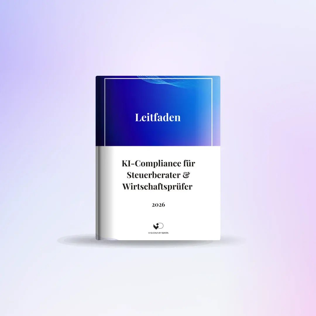 Cover: KI-Leitfaden für Steuerberater und Wirtschaftsprüfer